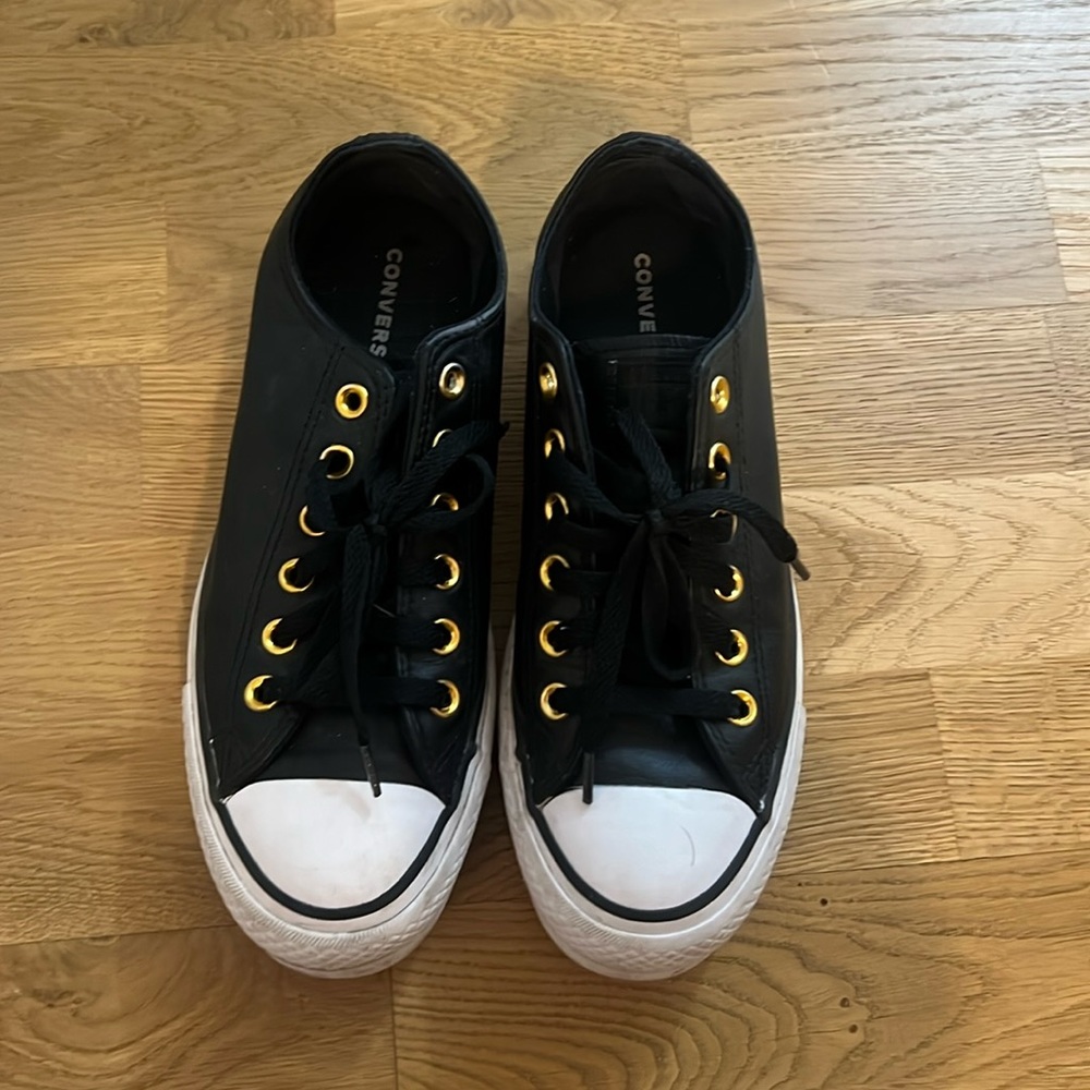 Custom Platform Converse Sneakers